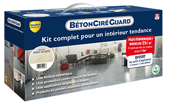 Kit Béton Ciré Guard Sable de Quartz
