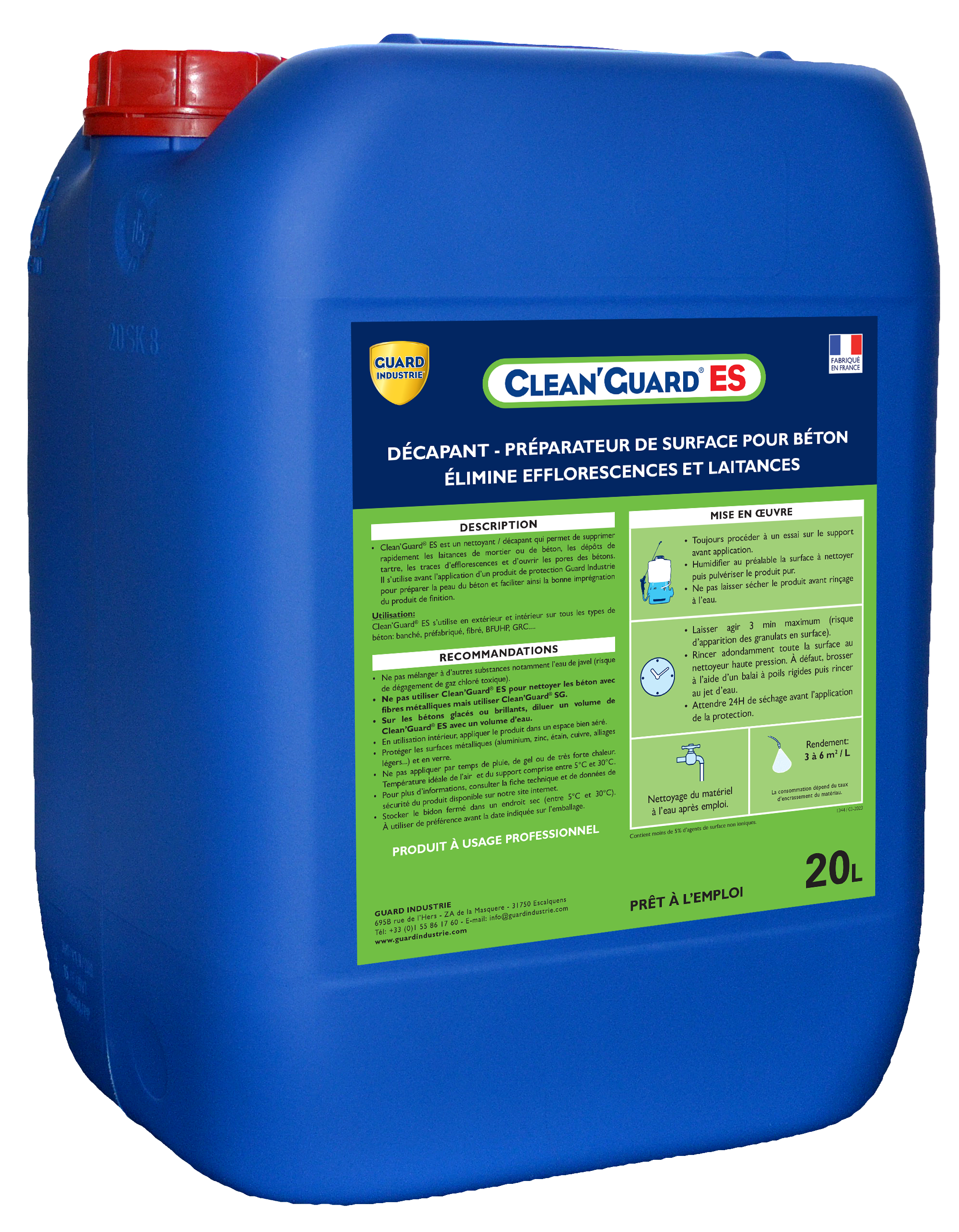 Clean’Guard® ES Guard Industrie