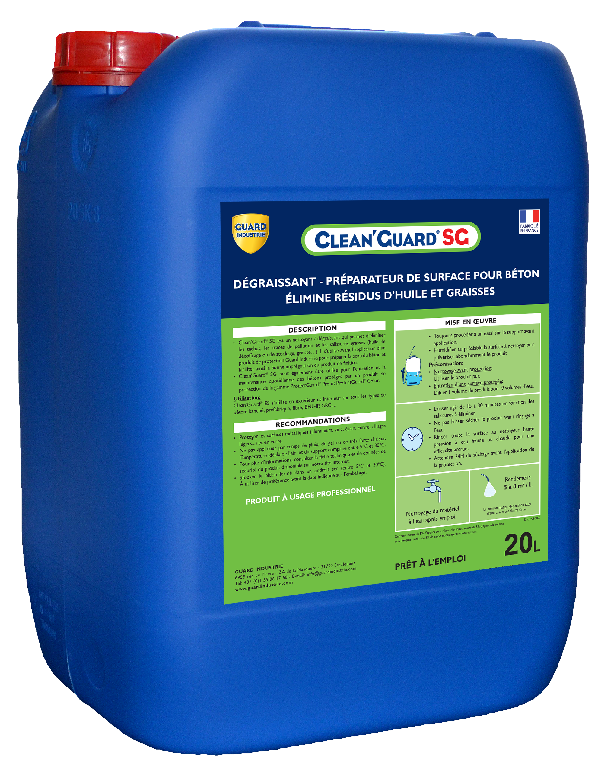 Clean’Guard® SG Guard Industrie