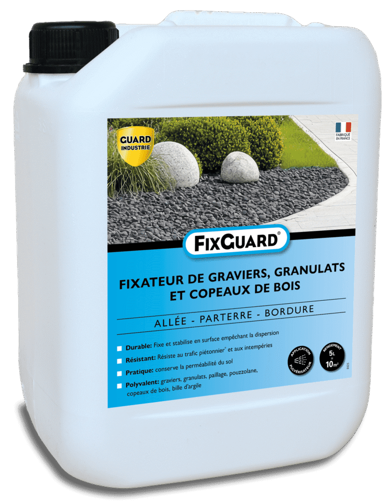 fixateur gravier FixGuard invisible stabilisateur allées terrasses