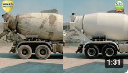Décapant béton pour matériel BTP : nettoyer camions toupie, bennes et coffrages